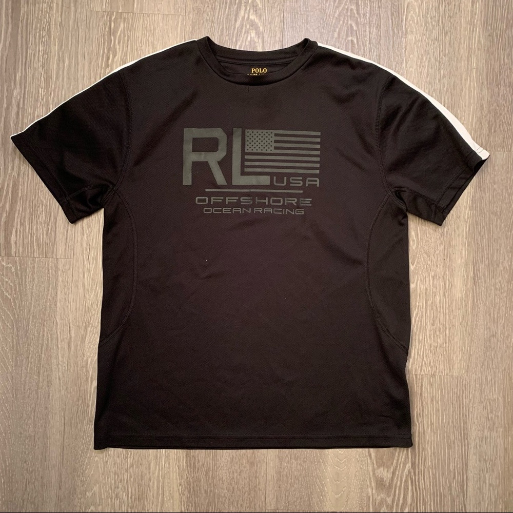 Polo Ralph Lauren Offshore Ocean Racing Athletic Shirt Youth Size Large (14-16)‎